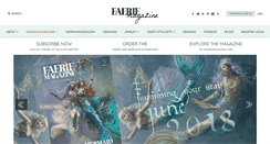 Desktop Screenshot of faeriemag.com